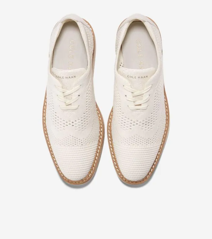 Women Oxfords Cole Haan riginalGrand Stitchlite Platform Oxfords Ivory Stitchlitetradecroc Printsandollar