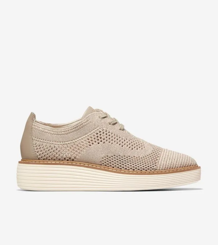 Women Oxfords Cole Haan riginalGrand Stitchlite Platform Wingtip Oxfords Rye Knitivory Stitchlitetrade Women Oxfords Cole Haan riginalGrand Stitchlite Platform Wingtip Oxfords Rye Knitivory Stitchlitetrade