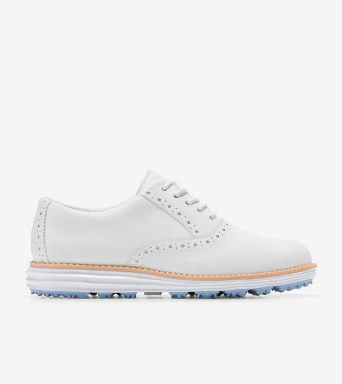 Women Oxfords Cole Haan riginalGrand Waterproof Shortwing Oxford Golf Shoes Optic Whitebluebell Women Oxfords Cole Haan riginalGrand Waterproof Shortwing Oxford Golf Shoes Optic Whitebluebell