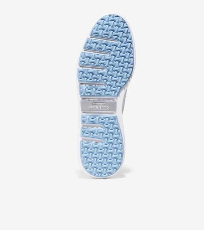 Women Oxfords Cole Haan riginalGrand Waterproof Shortwing Oxford Golf Shoes Optic Whitebluebell