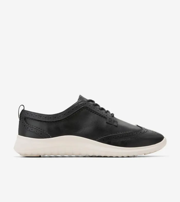 Women Oxfords Cole Haan ZERGRAND Meritt Wingtip Oxfords Black