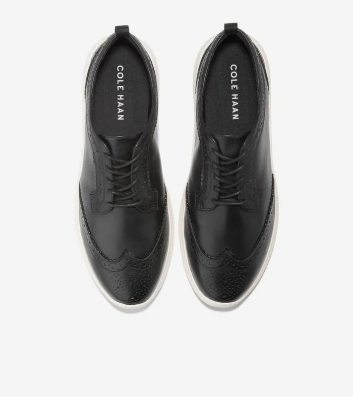 Women Oxfords Cole Haan ZERGRAND Meritt Wingtip Oxfords Black