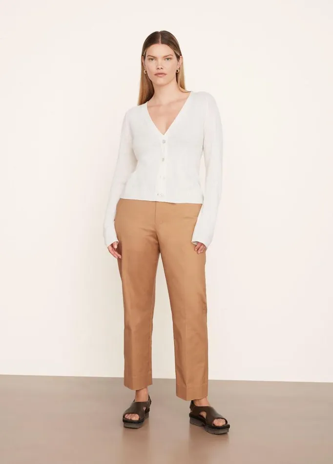 Women Pants and Shorts Vince Cigarette Trouser Almond