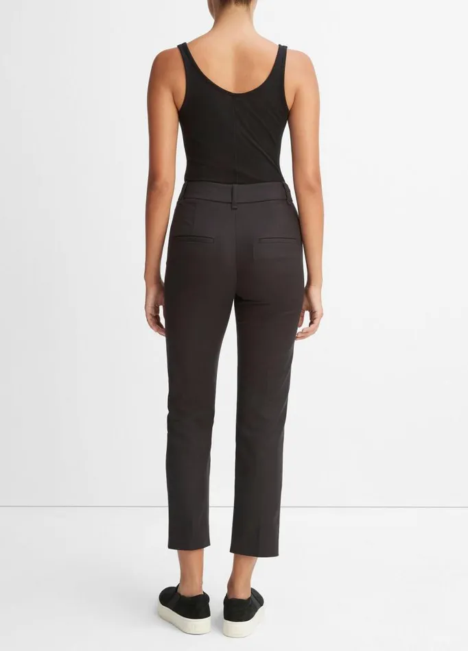 Women Pants and Shorts Vince Cigarette Trouser Black