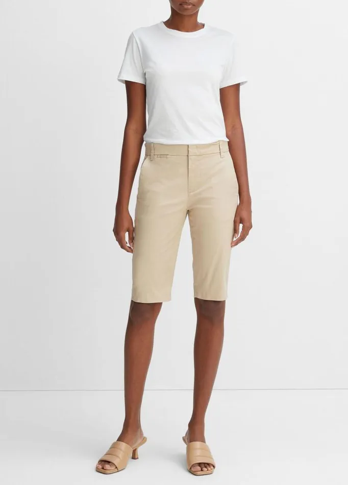 Women Pants and Shorts Vince Coin Pocket Bermuda Short Latte