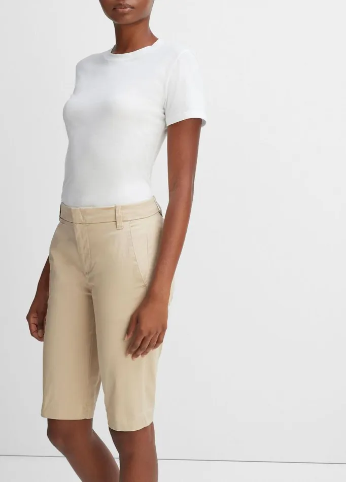 Women Pants and Shorts Vince Coin Pocket Bermuda Short Latte