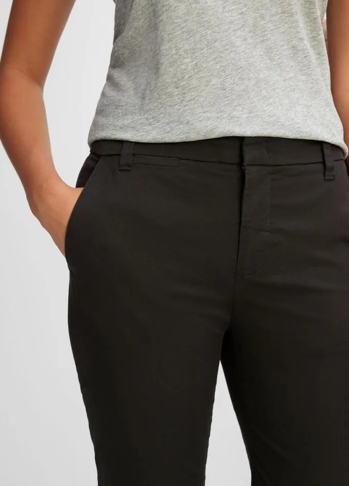 Women Pants and Shorts Vince Coin Pocket Chino Black