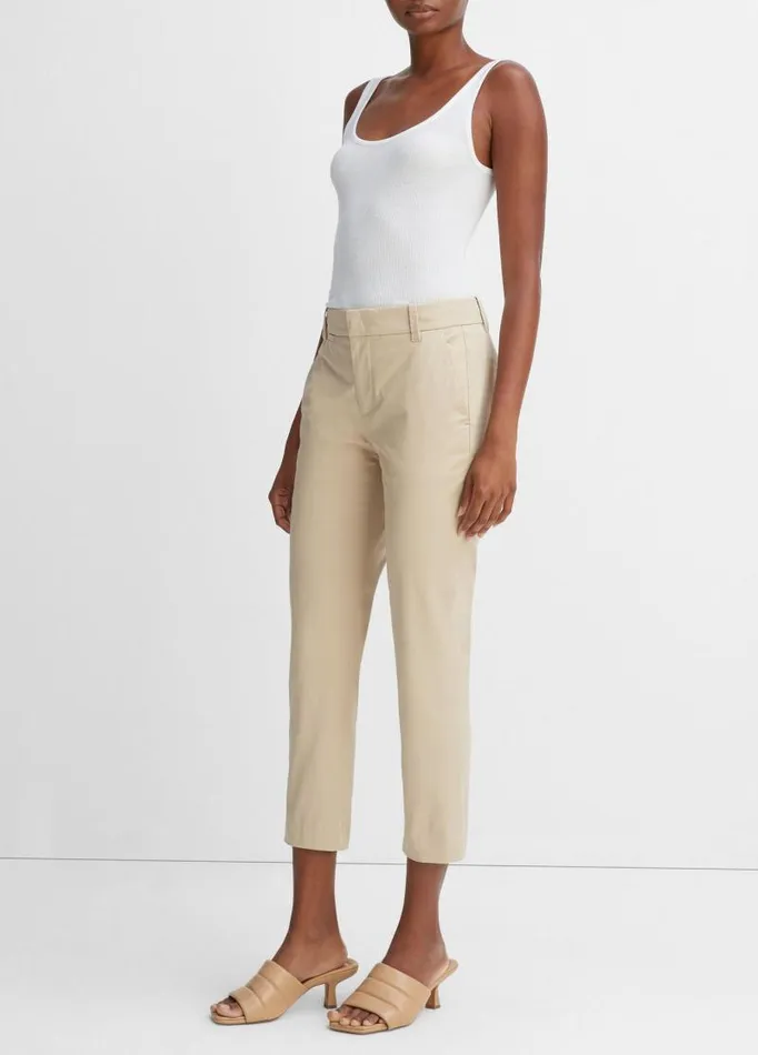 Women Pants and Shorts Vince Coin Pocket Chino Latte