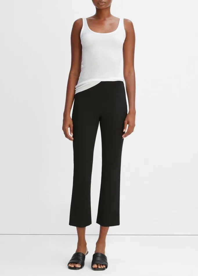 Women Pants and Shorts Vince Crop Flare Black