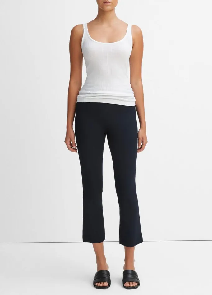 Women Pants and Shorts Vince Crop Flare Coastal Blue