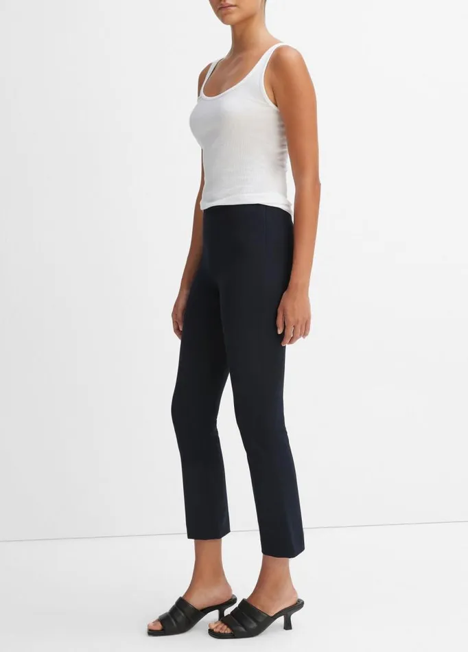 Women Pants and Shorts Vince Crop Flare Coastal Blue