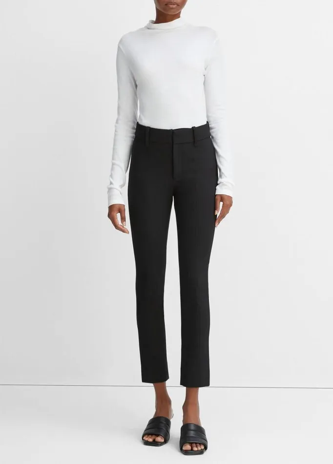 Women Pants and Shorts Vince High Rise Cigarette Pant Black