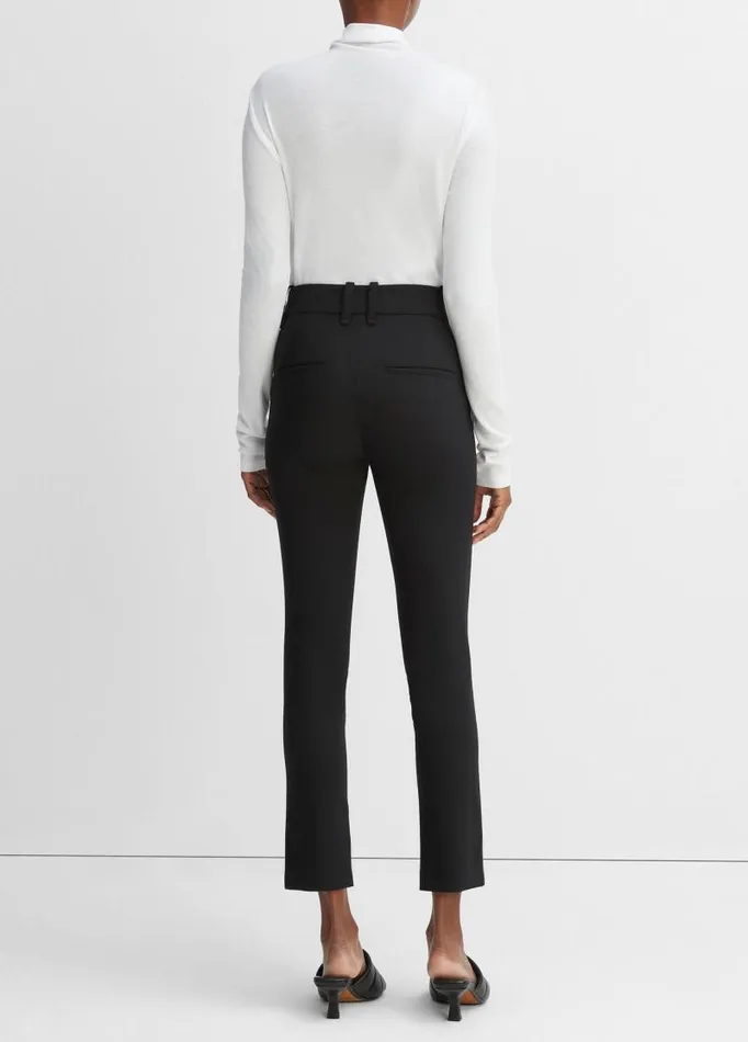 Women Pants and Shorts Vince High Rise Cigarette Pant Black