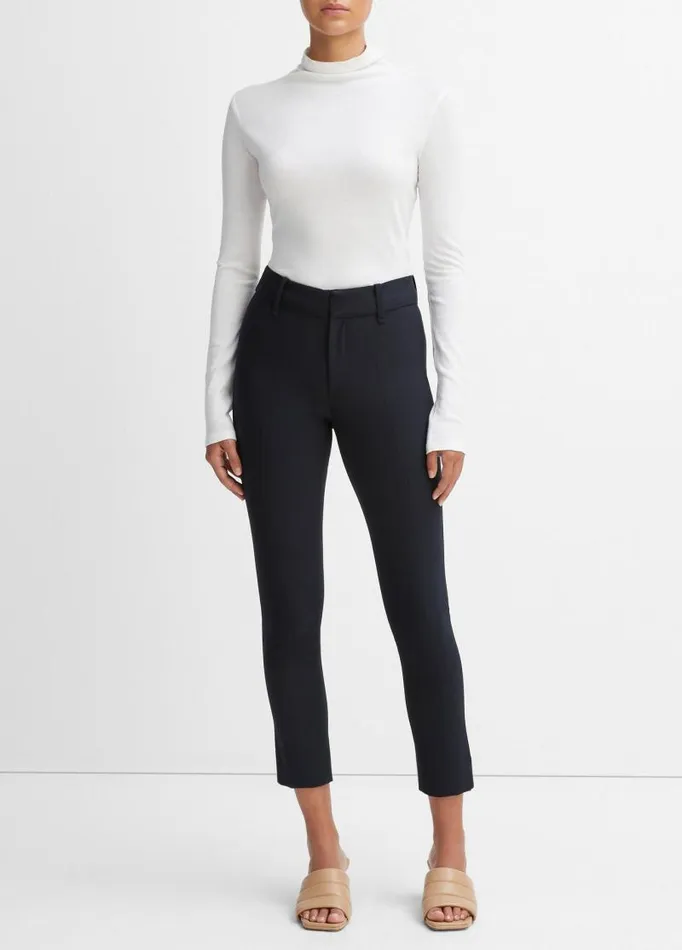 Women Pants and Shorts Vince High Rise Cigarette Pant Coastal Blue