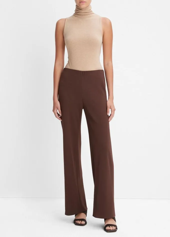 Women Pants and Shorts Vince HighWaist Bias Pant Nut Umber
