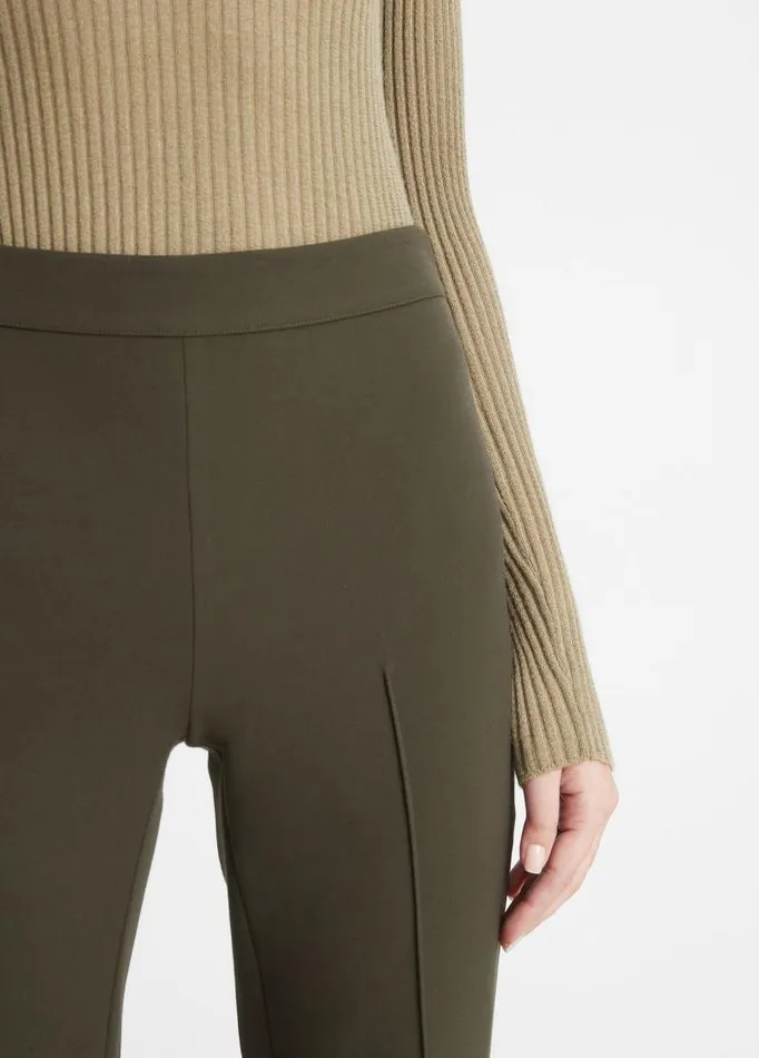 Women Pants and Shorts Vince MidRise Pintuck Crop Flare Pant Eden