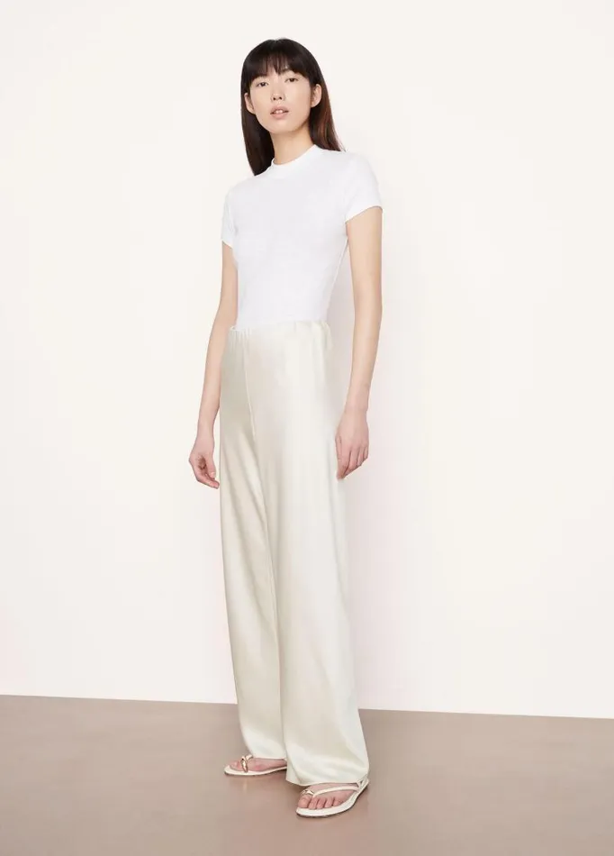 Women Pants and Shorts Vince Satin Bias Pant Bona
