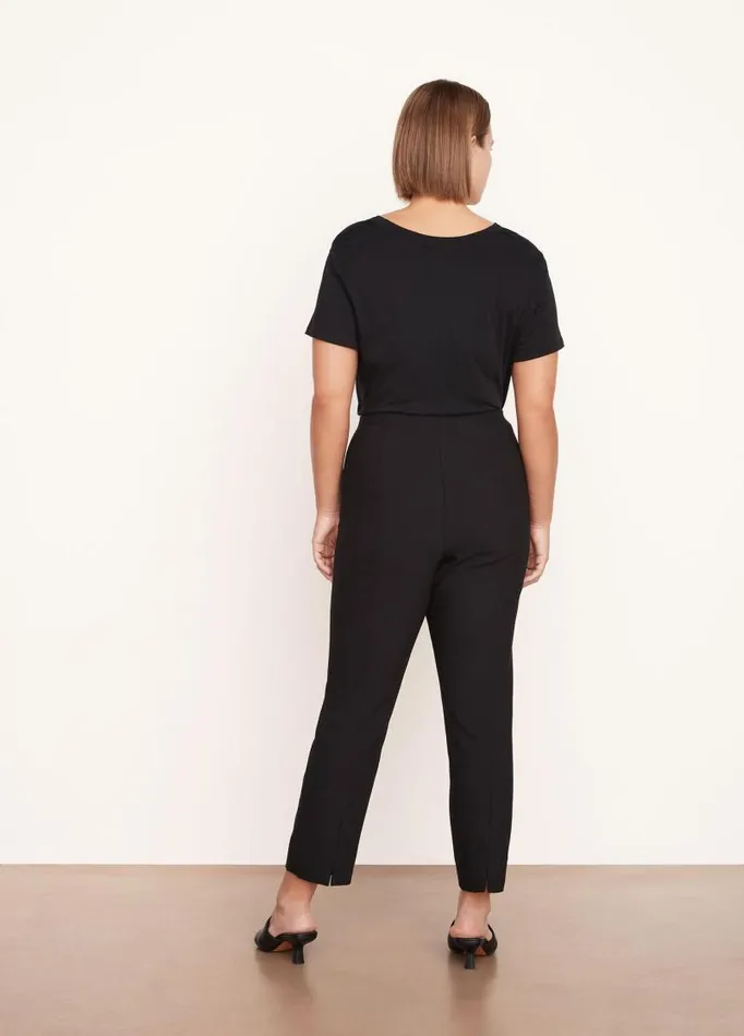 Women Pants and Shorts Vince Stitch Front Seam Legging Black