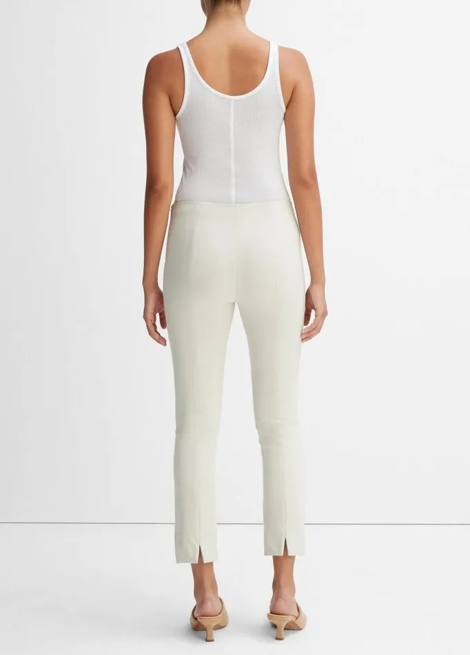 Women Pants and Shorts Vince Stitch Front Seam Ponte Legging Gesso