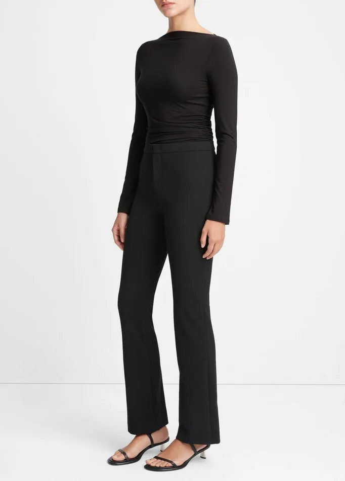 Women Pants and Shorts Vince TaperedLeg Trouser Black
