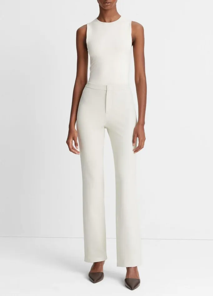 Women Pants and Shorts Vince TaperedLeg Trouser Gesso