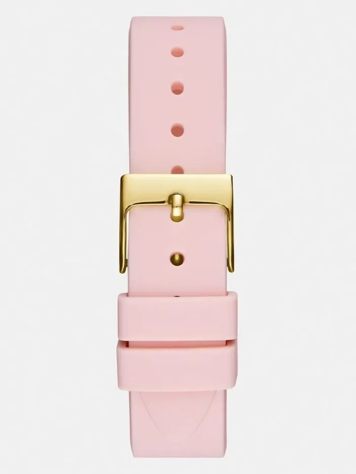 Women Pearl Analogue Watch Pink Guess Watches