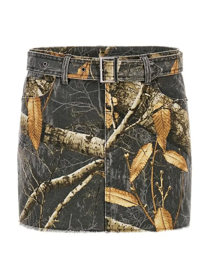 Women Realtree Camouflage Skirt Brown Multi Guess Skirts And Shorts