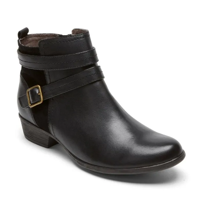 Women Rockport Boots and Booties Carly Strap Boot Black