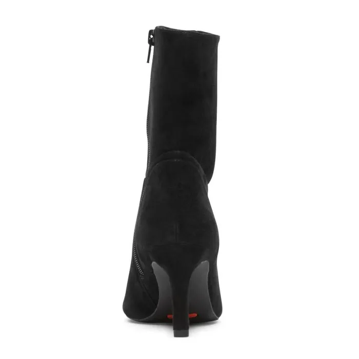 Women Rockport Boots and Booties Chalina Boot Black Kid Suede Women Rockport Boots and Booties Chalina Boot Black Kid Suede