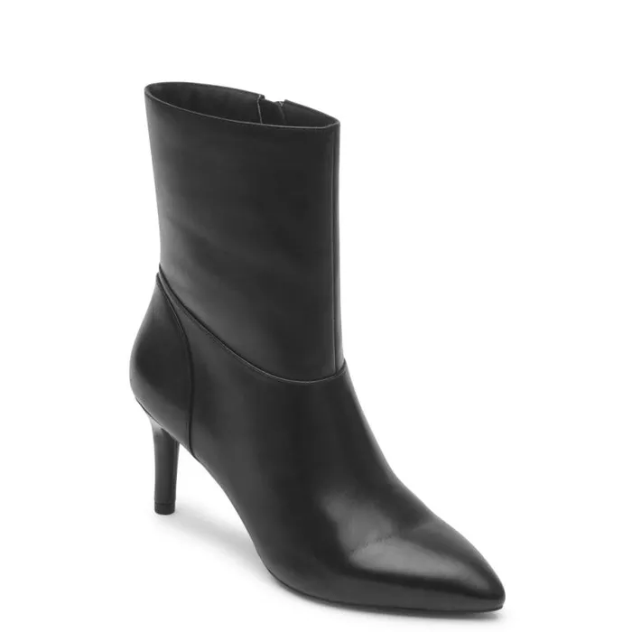 Women Rockport Boots and Booties Chalina Boot Black Leather