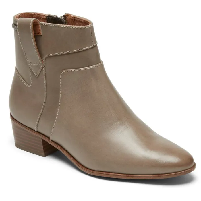 Women Rockport Boots and Booties Geovana Waterproof Layered Boot Taupe Lthr Wp Women Rockport Boots and Booties Geovana Waterproof Layered Boot Taupe Lthr Wp
