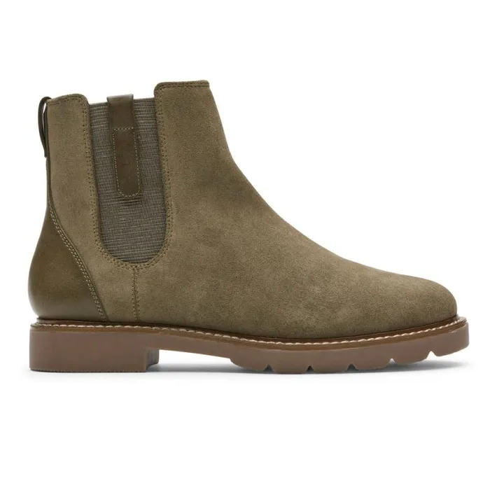 Women Rockport Boots and Booties Kacey Bootie Forest Suede