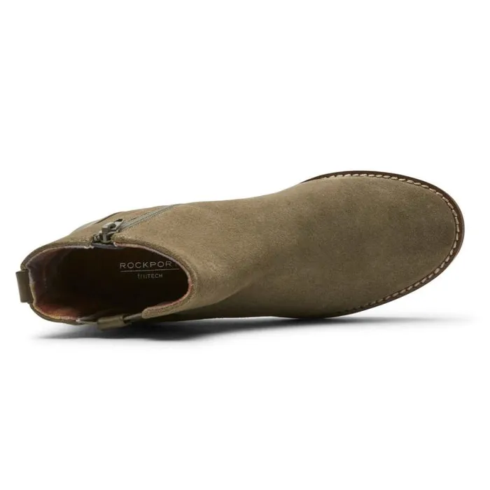 Women Rockport Boots and Booties Kacey Bootie Forest Suede