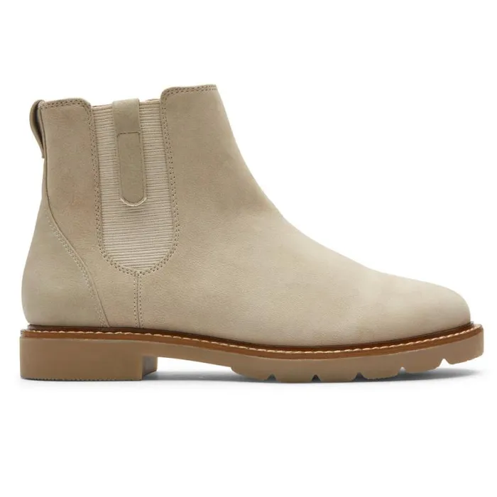 Women Rockport Boots and Booties Kacey Bootie Taupe Nubuck