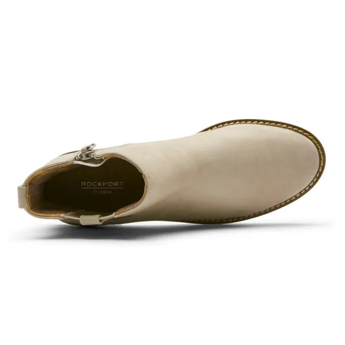 Women Rockport Boots and Booties Kacey Bootie Taupe Nubuck