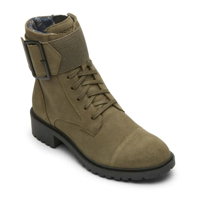 Women Rockport Boots and Booties Ryleigh Waterproof LaceUp Boot Forest Suede Wp Women Rockport Boots and Booties Ryleigh Waterproof LaceUp Boot Forest Suede Wp