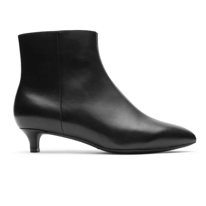 Women Rockport Boots and Booties Total Motion Kailyn Bootie Black Lthr