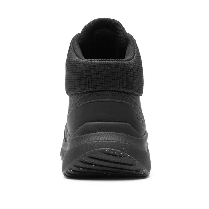 Women Rockport Boots and Booties Total Motion Trail Waterproof AllWeather Hiker Boot Black Textile Wp Eco