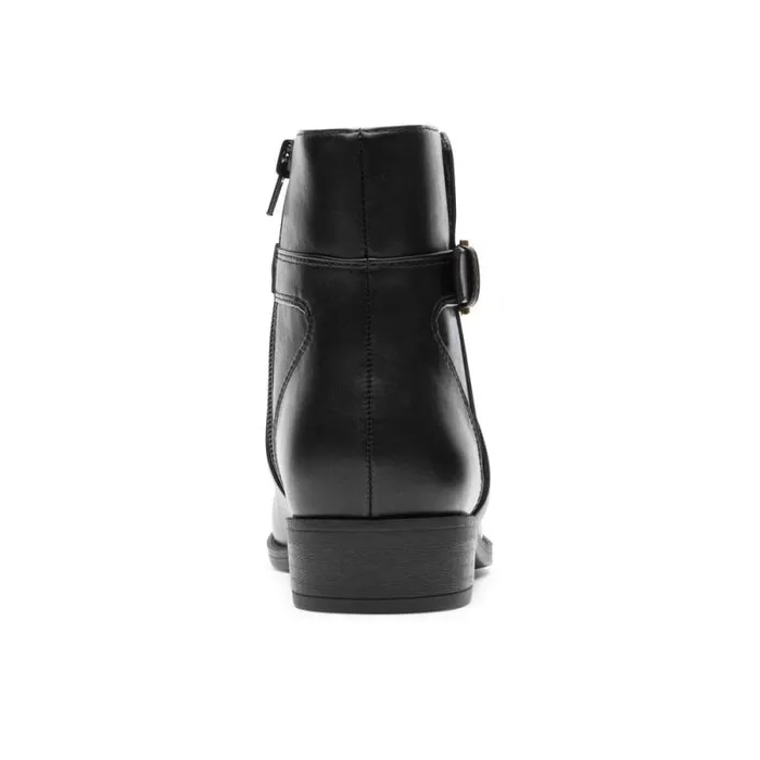 Women Rockport Boots and Booties Vicky Bootie Black Lthr