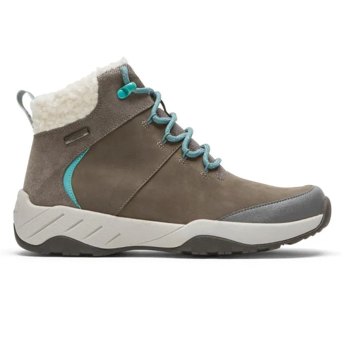 Women Rockport Boots and Booties XCS Spruce Peak Waterproof Boot Grey