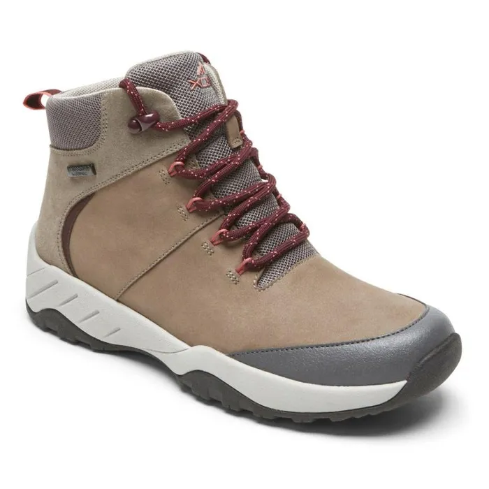 Women Rockport Boots and Booties XCS Spruce Peak Waterproof Boot Taupe