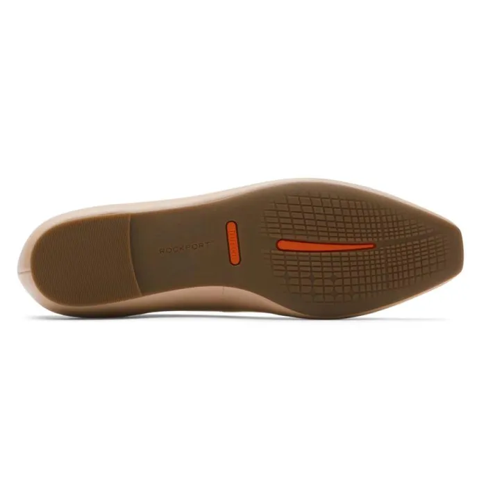 Women Rockport Flats Total Motion Laylani Plain Ballet Flat Farro