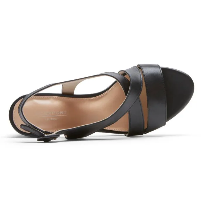 Women Rockport Heels Tabitha Slingback Heel Black