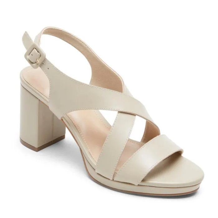 Women Rockport Heels Tabitha Slingback Heel Hummus