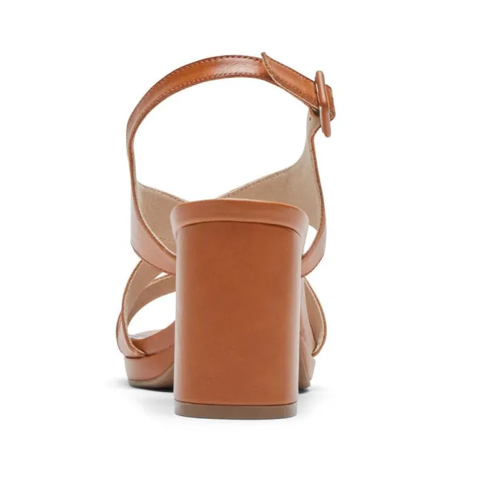 Women Rockport Heels Tabitha Slingback Heel Tan