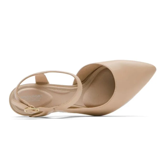 Women Rockport Heels Total Motion 75mm XStrap Heel Farro