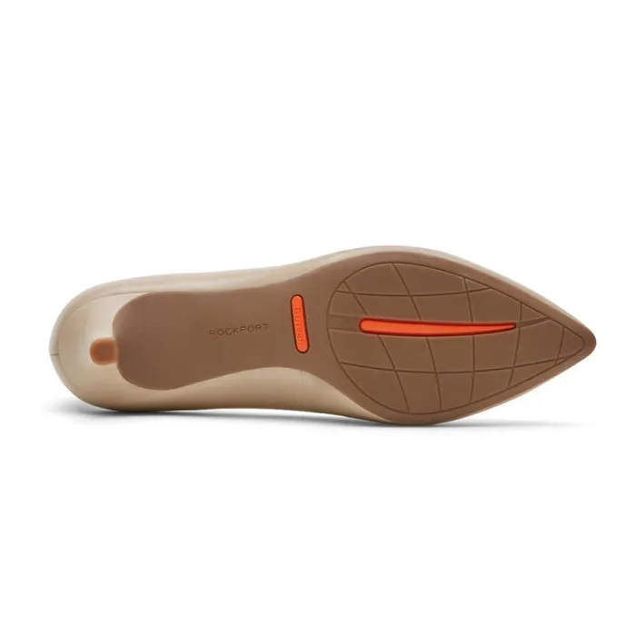 Women Rockport Heels Total Motion Kalila Heel Humus Leather