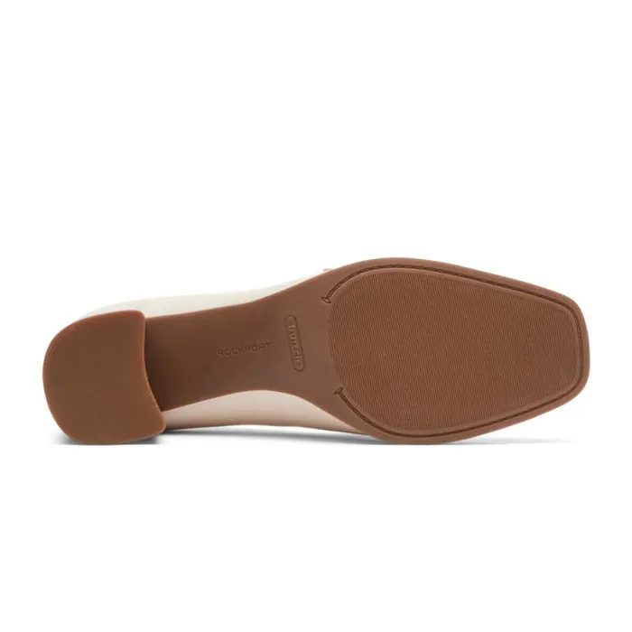 Women Rockport Heels Violetta Mary Jane Vanilla Leather Women Rockport Heels Violetta Mary Jane Vanilla Leather