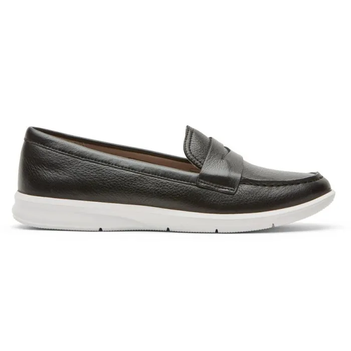 Women Rockport Loafers Ayva Washable Penny Loafer Black