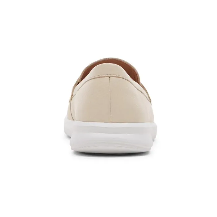 Women Rockport Loafers Ayva Washable Penny Loafer Vanilla